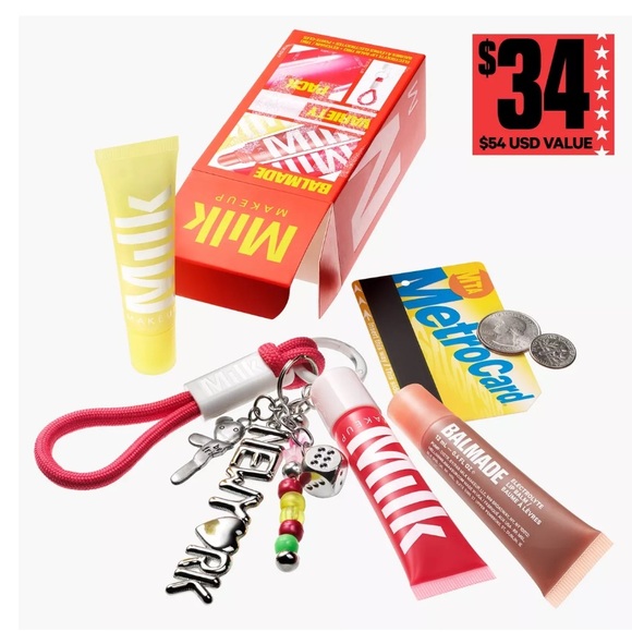 Milk Makeup Balmade Electrolyte Lip Balm Trio + Keychain - Picture 3 of 9
